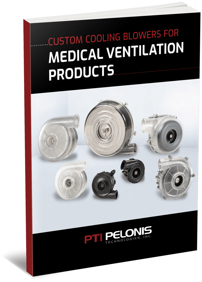 Custom Cooling Blowers for Medical Ventilation Products