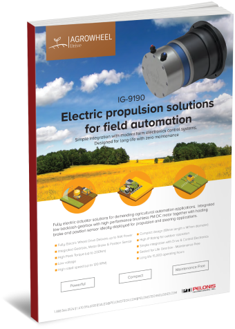Electric propulsion solutions for field automation