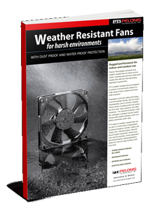 Weather Resistant z Fans Data Sheet